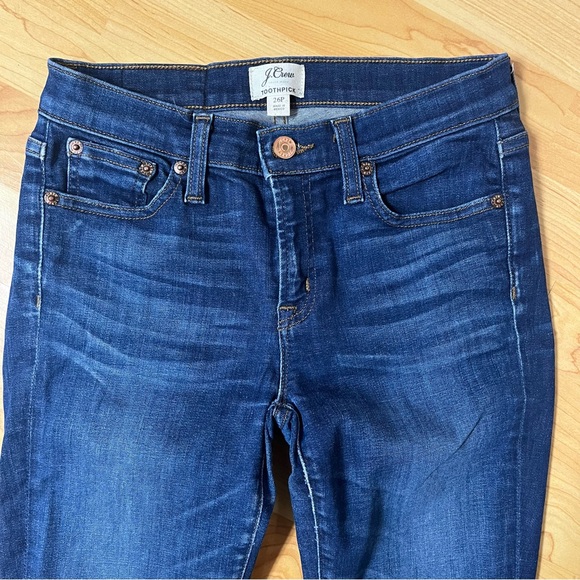 J.Crew Toothpick Jeans 26P - Picture 5 of 9